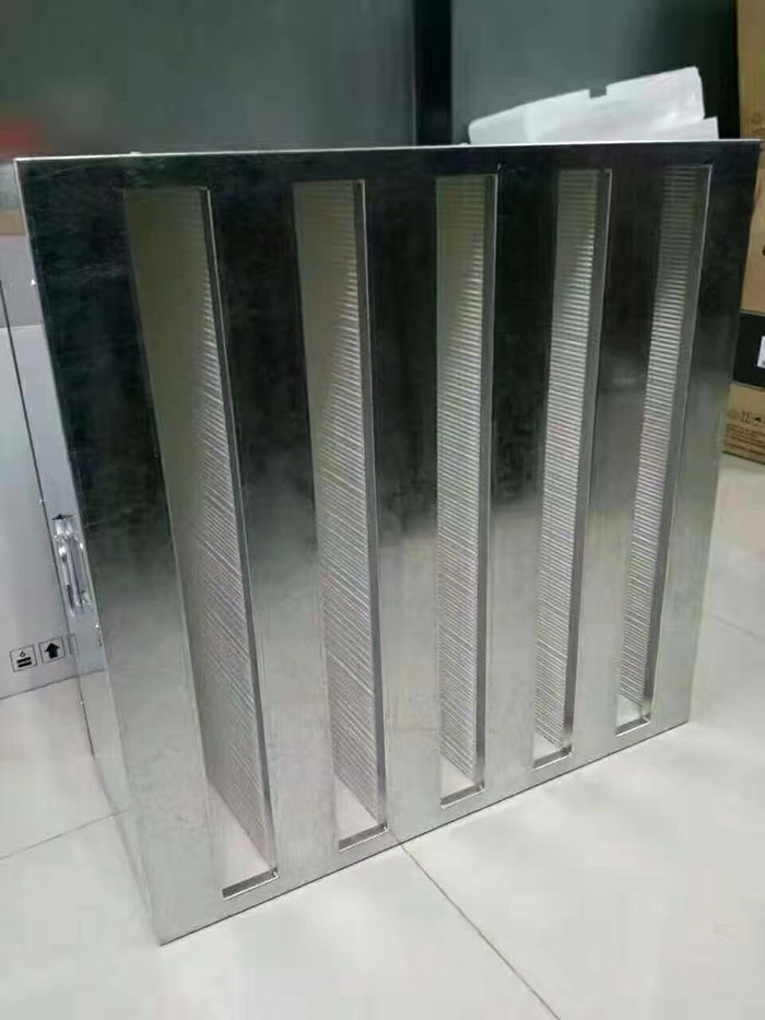 V型高效空氣過濾器又稱W型高效過濾器，箱式高效過濾器，W型V型組合式高效過濾器